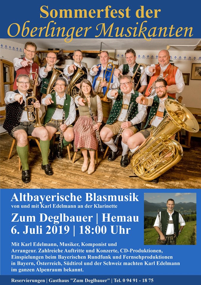 Du betrachtest gerade Sommerfest der Oberlinger Musikanten